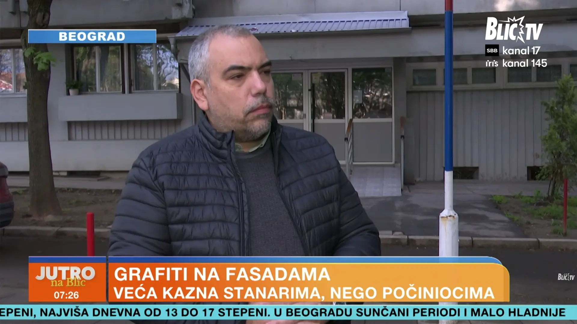 Grafiti na zgradama trosak za stanare